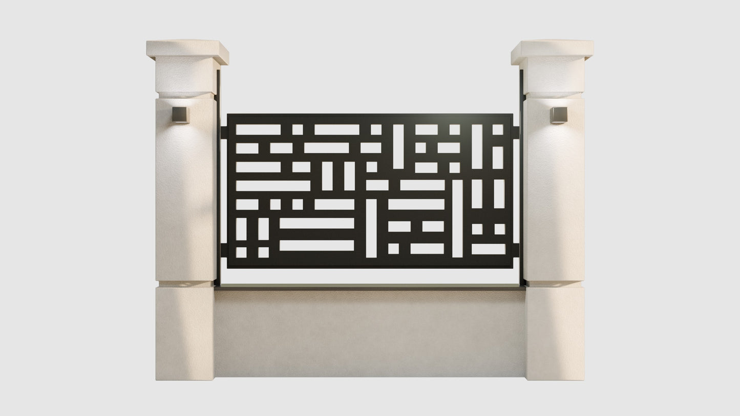 Panou gard sau poarta CNC, cod NOR010