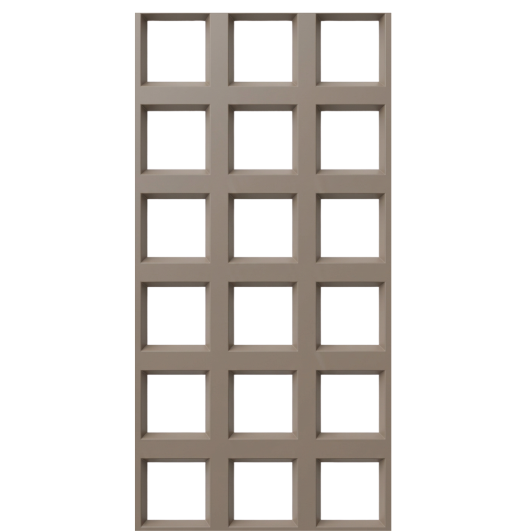 Panou decorativ PU, model Infinity Cube