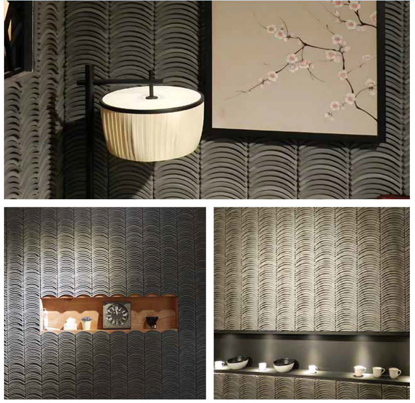 Panou decorativ PU Earthen tile