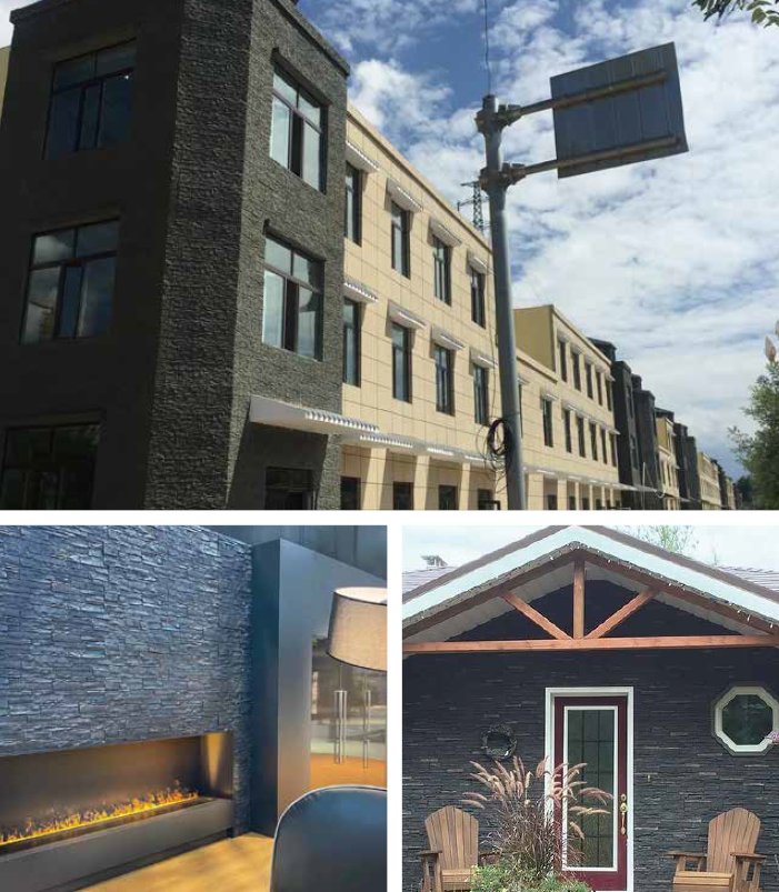 Panou decorativ PU Slate Stone, cod ART-F-PPPU-086