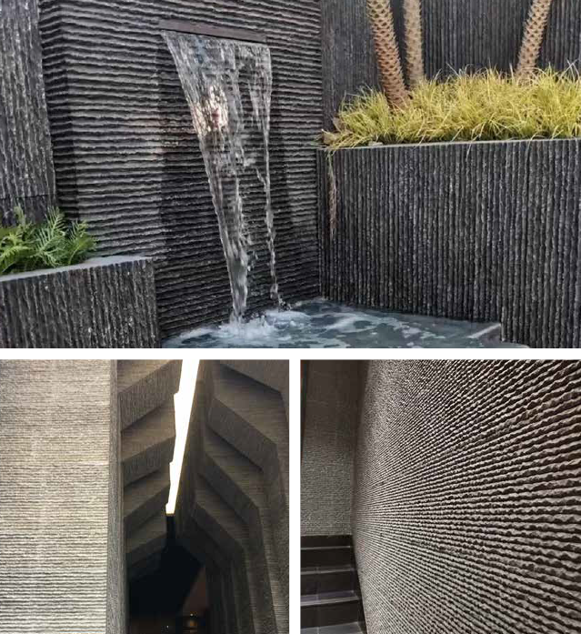 Panou decorativ PU Wave Stone, Cod ART-F-PPPU-078