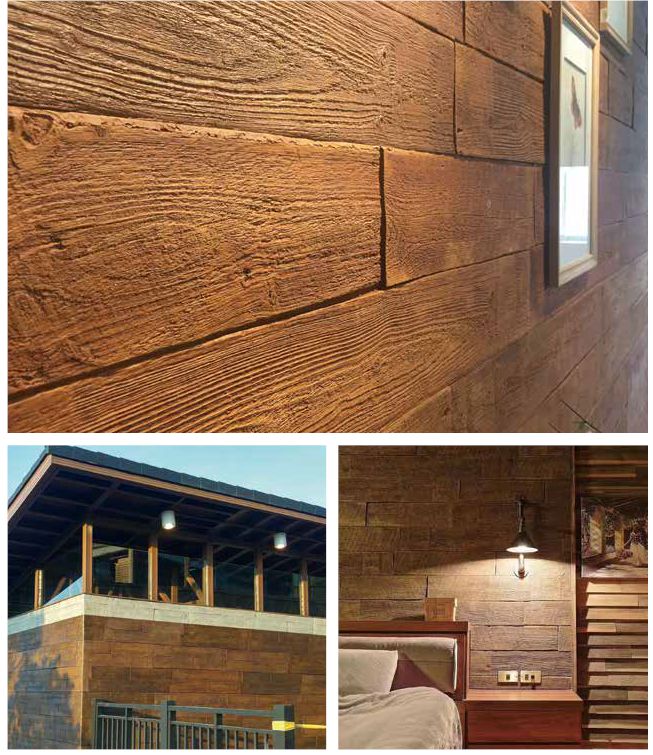 Panou decorativ PU Wood Board, cod ART-F-PPPU-089