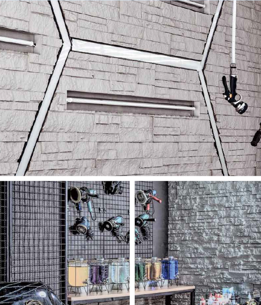 Panou decorativ PU Rusty Stone