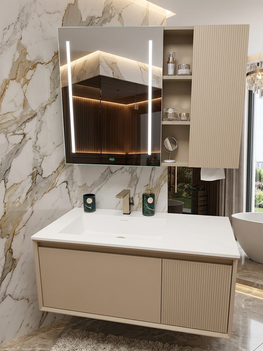 Mobilier pentru baie CÉLINOR, cod ART-Z-MB-0014