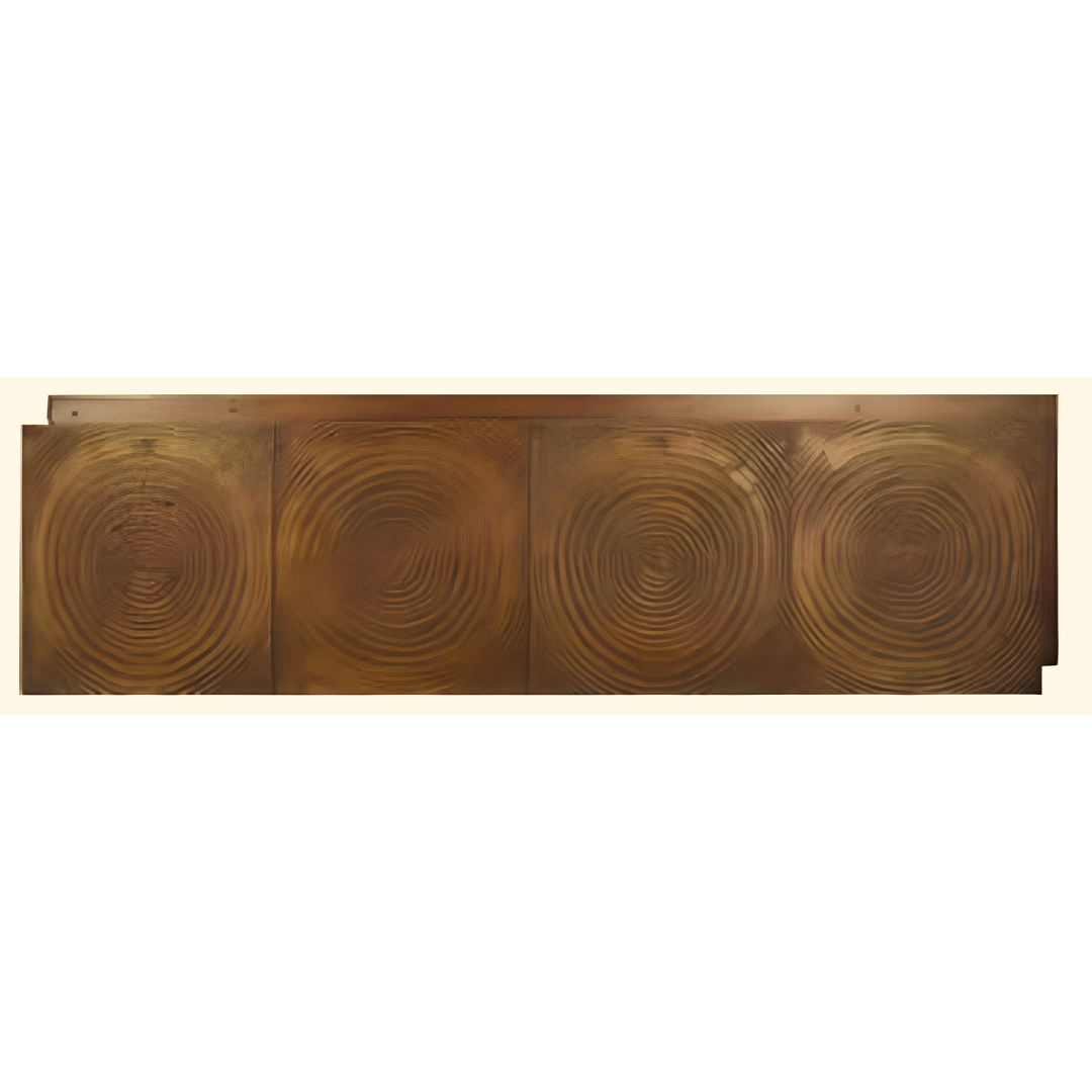Panou decorativ PU Tree-Ring Wood