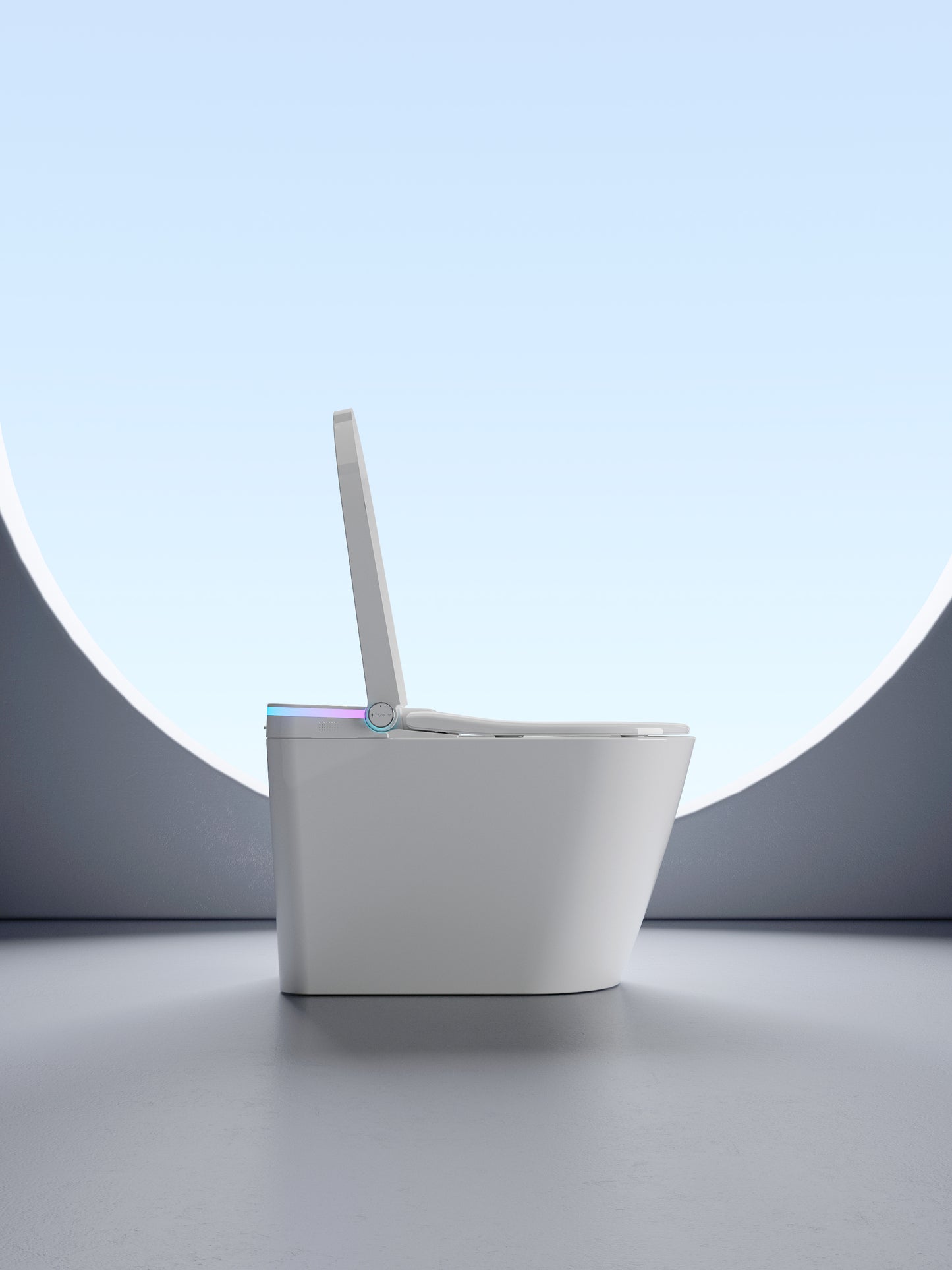 Toaleta inteligenta TOKUYA, cod ART-G-WI-004, culori alb & negru