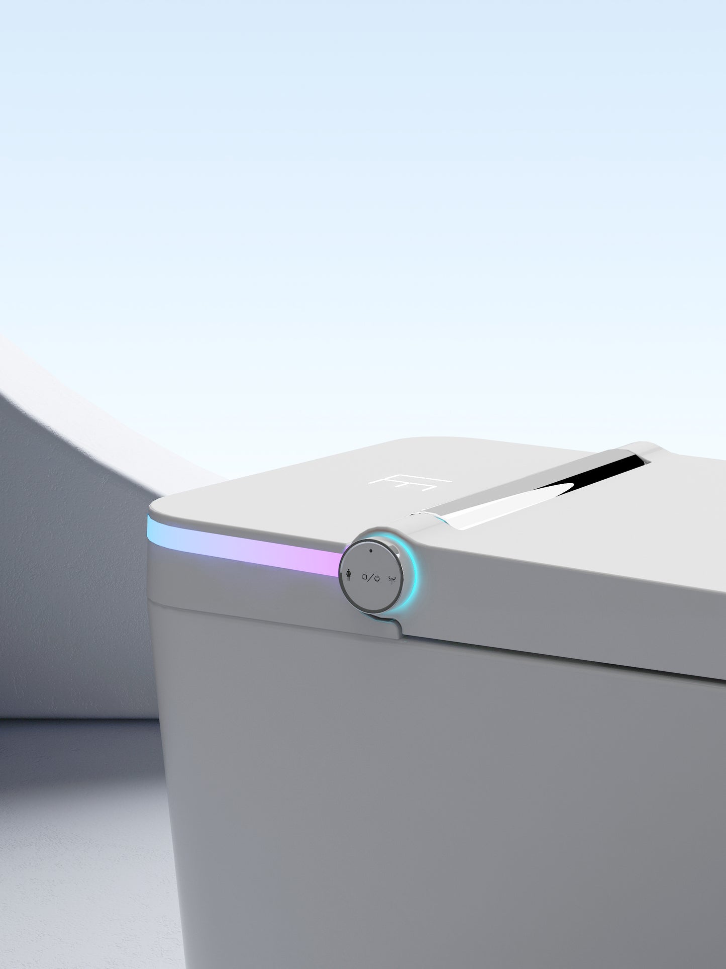 Toaleta inteligenta TOKUYA, cod ART-G-WI-004, culori alb & negru