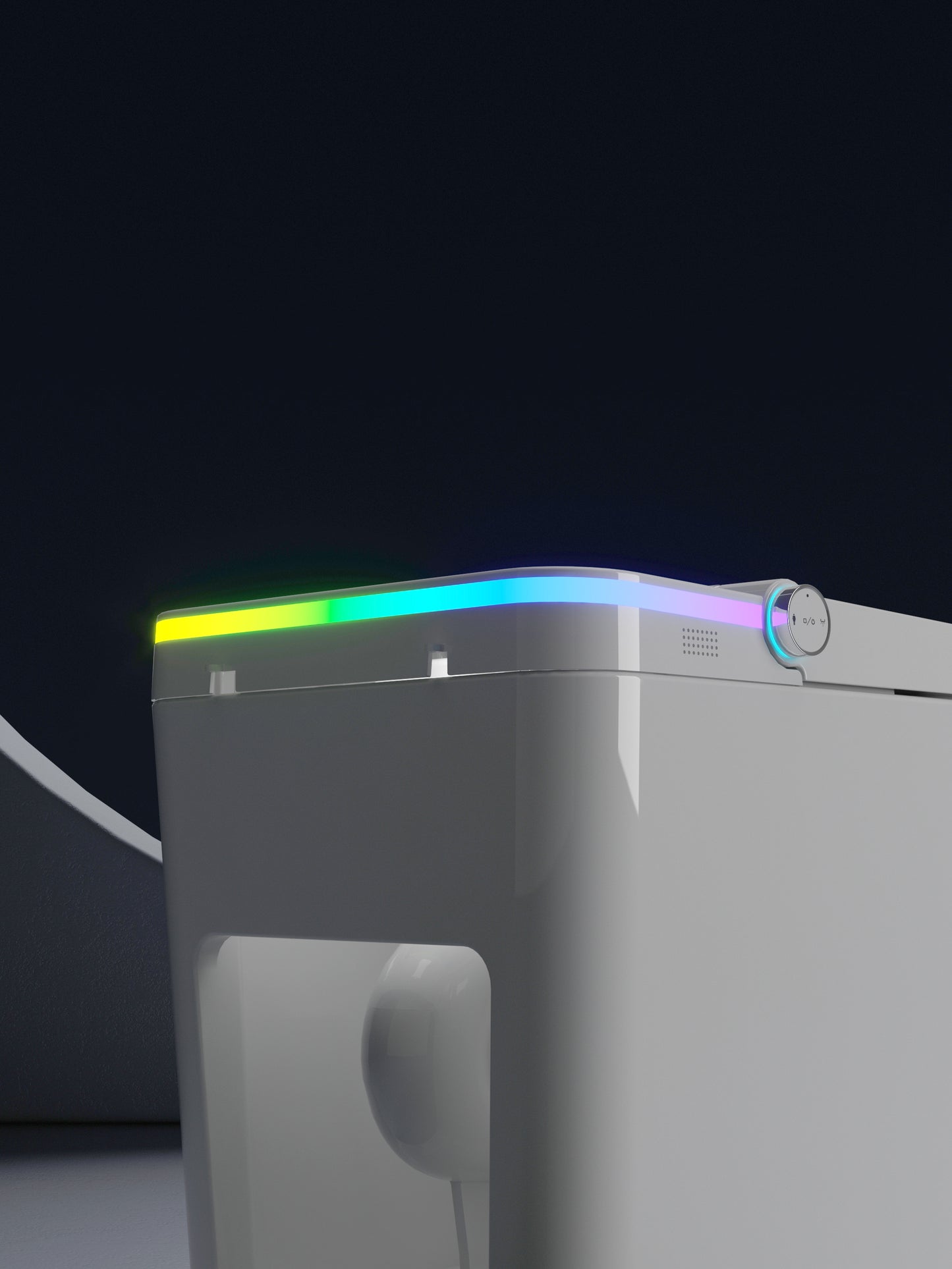 Toaleta inteligenta TOKUYA, cod ART-G-WI-004, culori alb & negru