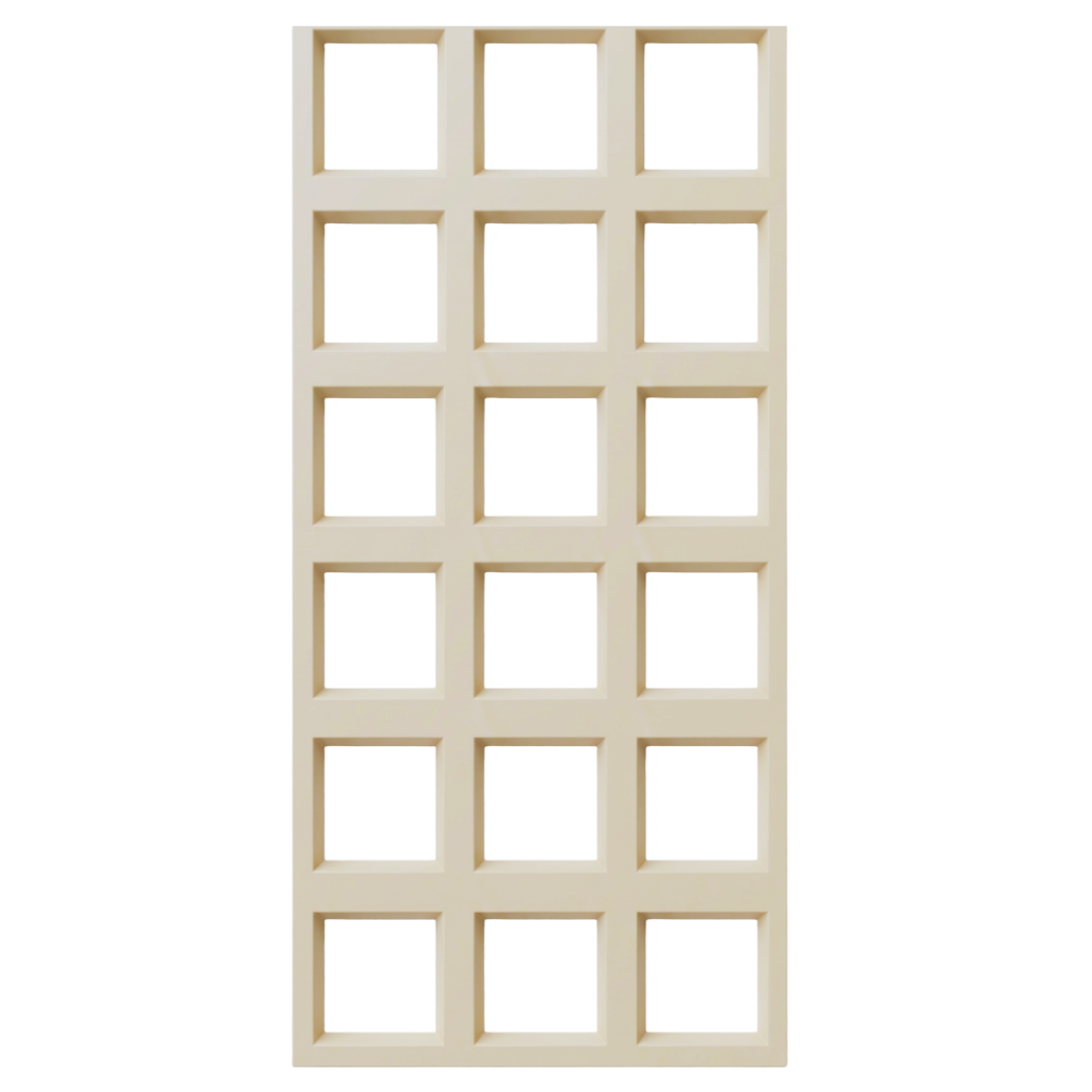 Panou decorativ PU, model Infinity Cube