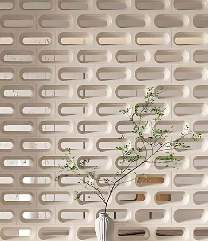 Panou decorativ PU, model Loop