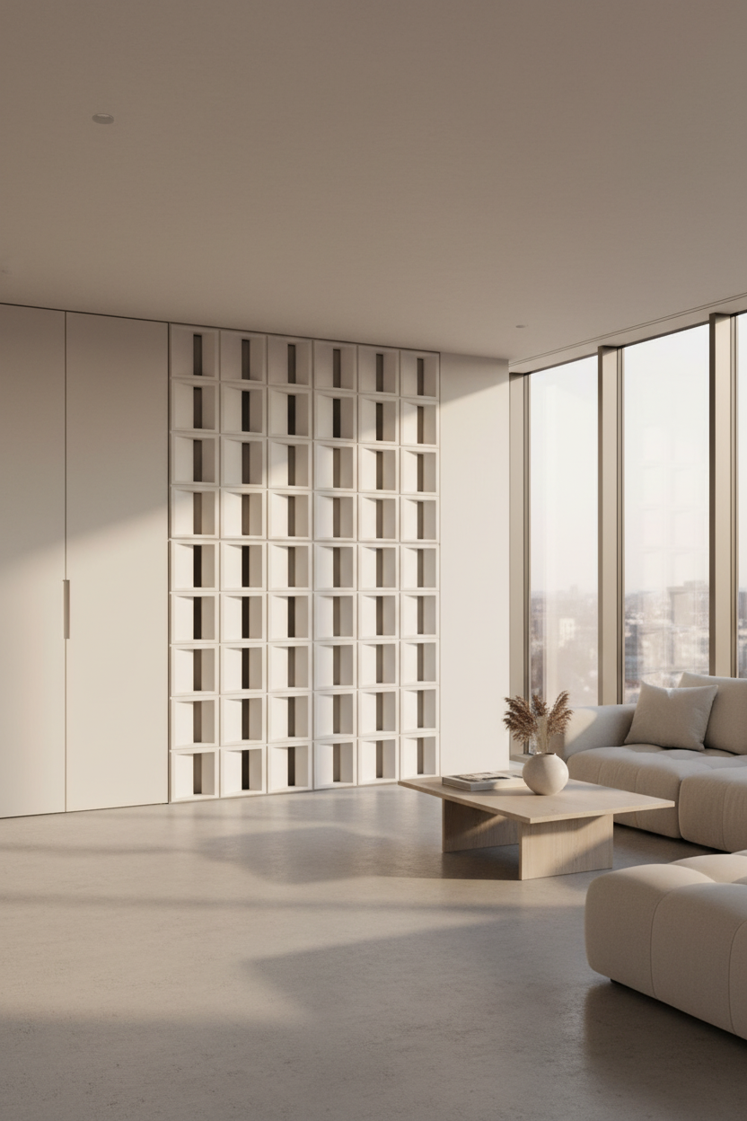 Panou decorativ PU, model Frame 3D
