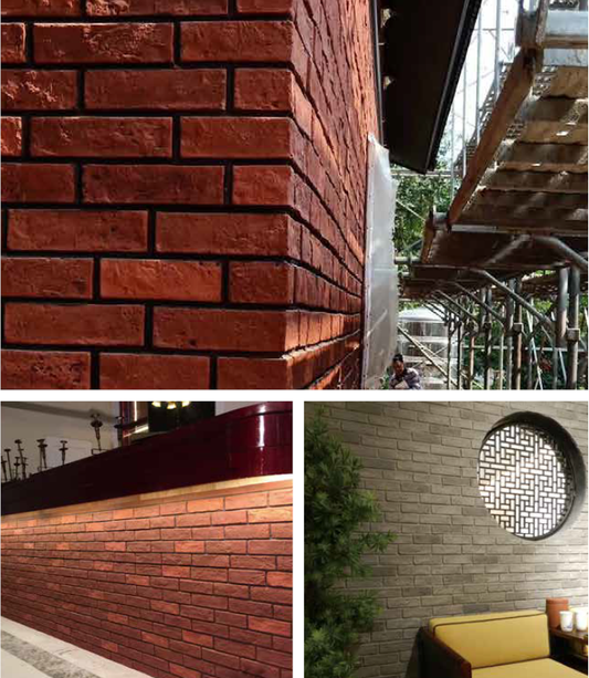 Panou decorativ PU Brick Stone